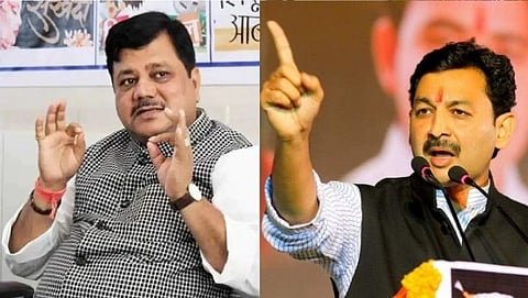 Pravin Darekar and Sambhajiraje Chhatrapati