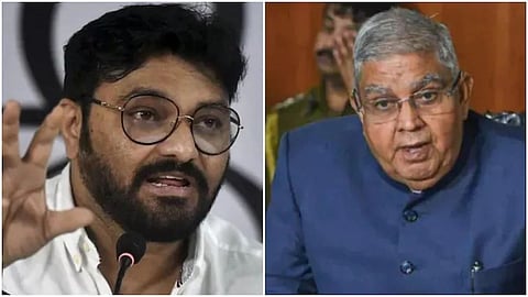 MLA Babul Supriyo, Governor Jagdeep Dhankhar