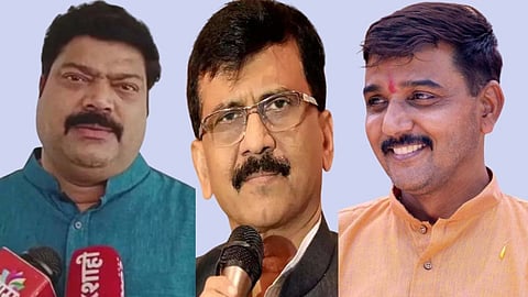 raju patil, Sanjay Raut, Bhausaheb Chaudhary