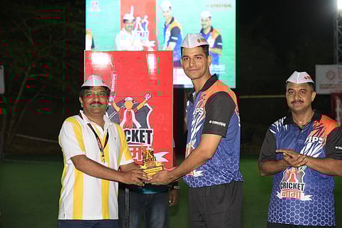 Cricketnama : पोलिस प्रशासनाचा मोठा विजय; तेगबिरसिंग संधुंचे दमदार अर्धशतक