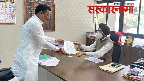 Shivsena Mla Sanjay Shirsat Letter to State Election Commissinoer