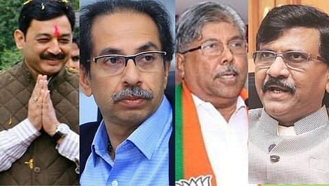 Sambhajiraje-Uddhav Thackeray-Chandrakant Patil-Sanjay Raut