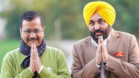 Arvind Kejriwal, bhagwant mann