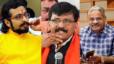 Dr Amol Kolhe, Sanjay Raut, Shivajirao Adhalarao Patil