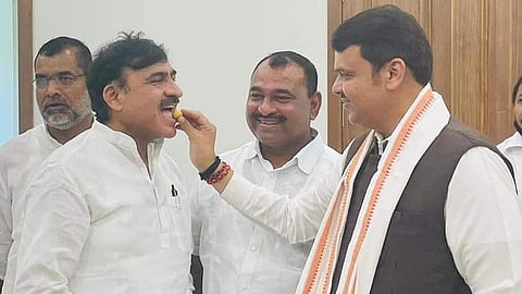 Shrikant Bhartiya and Devendra Fadnavis