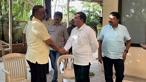 Dhananjaya Mahadik and Hitendra Thakur