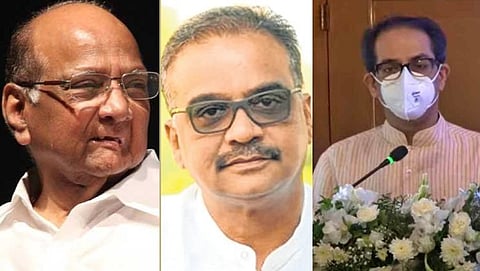 Sharad Pawar-Hitendra Thakur-uddhav Thackeray