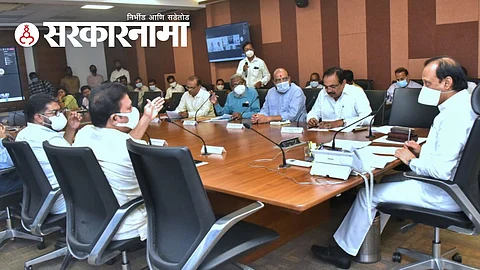 Ajit Pawar in Meeting