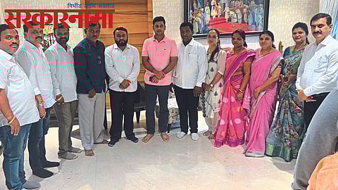 Jalgaon Corporators with Dr. Shrikant Shinde