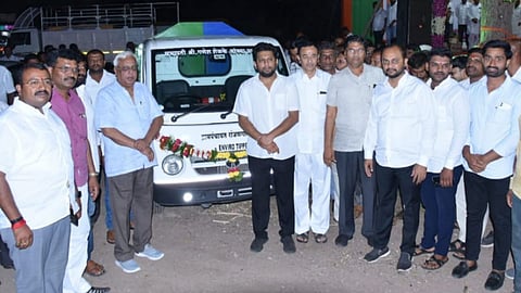 Dr. Sujay Vikhe Patil, Vijay Auti, Rahul Shinde, Ganesh Shelke