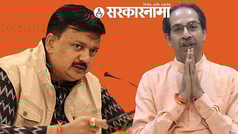 MP Balu Dhanorkar and Uddhav Thackeray