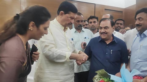 Ramraje Naik Nimbalkar,Eknath Khadse