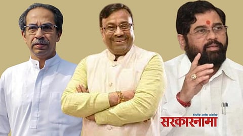 Uddhav Thackeray, Sudhir Mungantiwar and Eknath Shinde