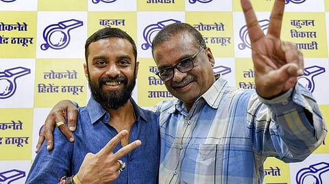 MLA Kshitij Thakur Latest Marathi News, MLA Hitendra Thakur Latest Marathi News