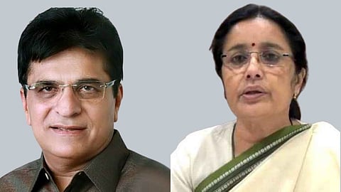 Kirit Somaiya, Vidya Chavan