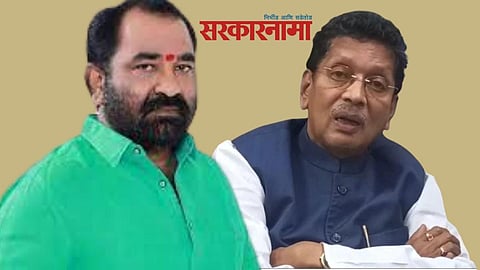 MLA Nitin Deshmukh and MLA Deepak Kesarkar