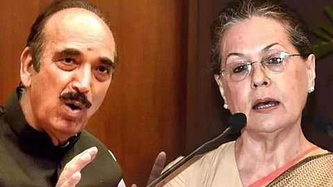 Ghulam Nabi Azad, Sonia Gandhi