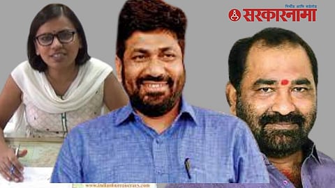 Bacchu Kadu, Neema Arora and MLA Nitin Deshmukh