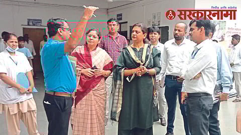 Ex MLA Deepika Chavan & Utkarsha Rupwate