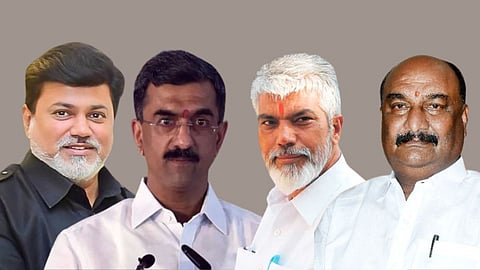 Uday Samant News, Shambhuraj Desai Latest News, Dadaji Bhuse Marathi News, Sandipan Bhumre News