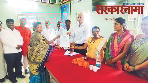 Kishor Chavan at Yeola shivsena meeting