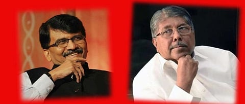 sanjay raut, chandrakant patil