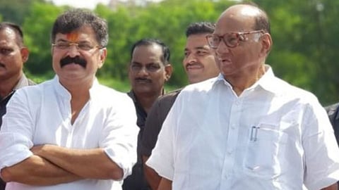 jitendra awhad, sharad pawar