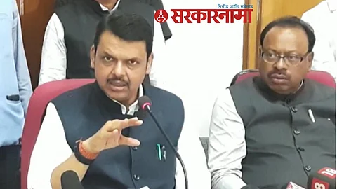 Devendra Fadanvis and Chandrashekhar Bawankule