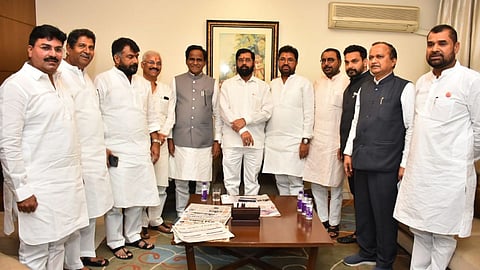 Shiv Sena Leader Arjun Khotkar meets CM Eknath Shinde, Shiv Sena Latest News