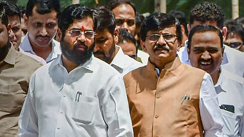 Eknath Shinde -Sanjay Raut