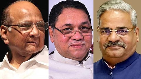 Sharad Pawar-Dilip Walse Patil-Shivajirao Adhalrao Patil