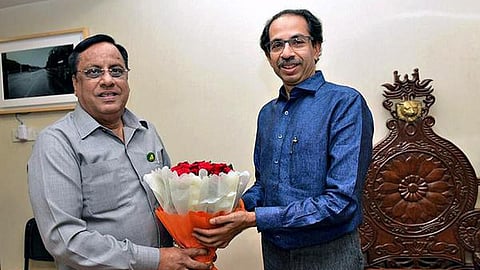 Vijay Auti & Uddhav Thackeray