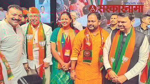 Dr. Vikrant More With BJP leaders.