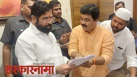 Cm Eknath Shinde-Beed Shivsena Chief Sachin Muluk News
