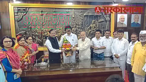 Dhule Mayor Pradeep Karpe