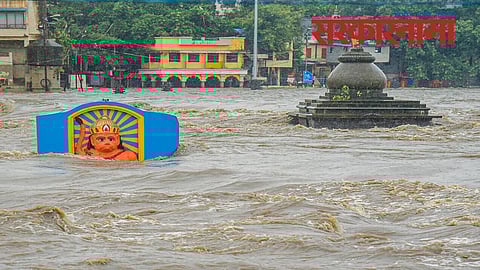 Flood in Godawari river