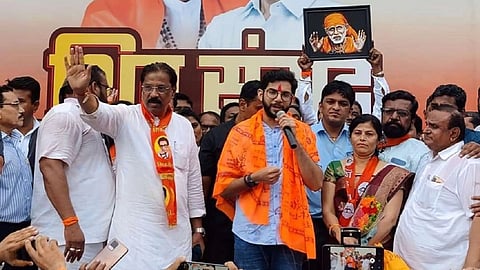 Sunil Shinde and Aditya Thackeray