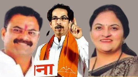 Kishor Patil, Uddhav Thakrey & Vaishali Suryawanshi