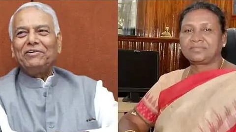 yashwant sinha, draupadi murmu
presidential election