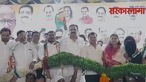 Six former corporators of MIM Jion NCP