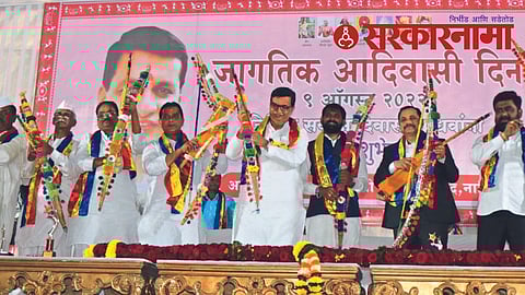 Balasaheb Thorat in trible day prograame