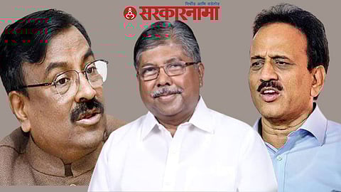Sudhir Mungantiwar, Chandrakant Patil & Girish Mahajan