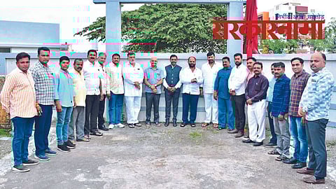 Shivsena leaders at Sinner