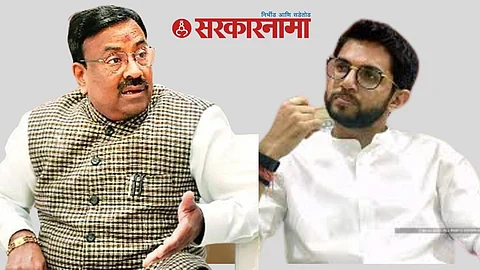 Sudhir Mungantiwar and Aditya Thackeray