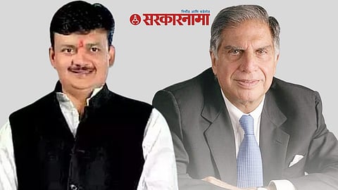 Balu Dhanorkar and Ratan Tata