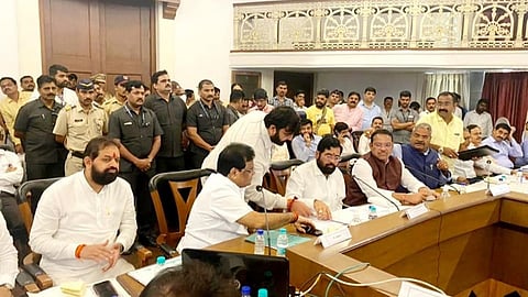 Mahesh Landge, Eknath Shinde