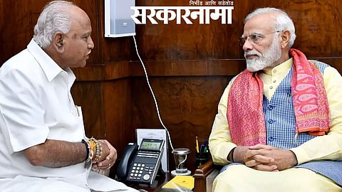 B. S. Yediyurappa-Narendra Modi