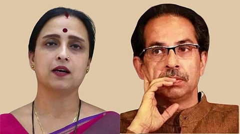 Chitra Wagh, Uddhav Thackeray