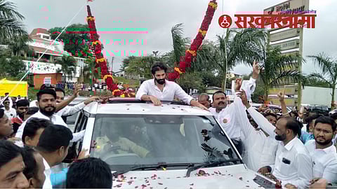 Amit Thakrey at Igatpuri