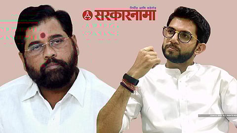 Eknath Shinde, Aditya Thackeray